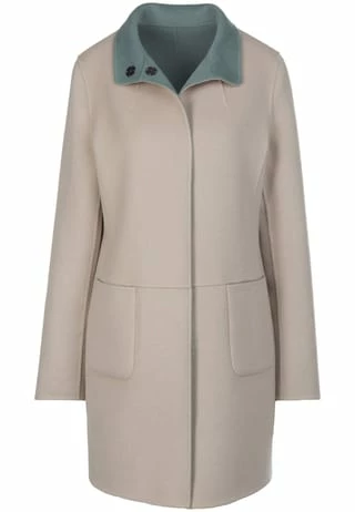 BASLER® Wendejacke New Wool Salbei/ Beige 4 BASLER® Wendejacke New Wool Salbei/ Beige – Bild 2