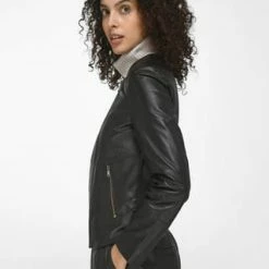 ST.EMILE Lederjacke Leather Schwarz -ONLY Geschäft unnamed file 2079