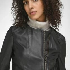 ST.EMILE Lederjacke Leather Schwarz -ONLY Geschäft unnamed file 2080