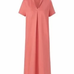 GREEN COTTON® Jerseykleid Cotton Koralle