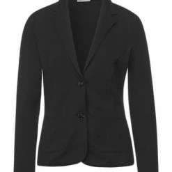 Street One Blazer, Reverskragen, Für Damen 10001 BLACK