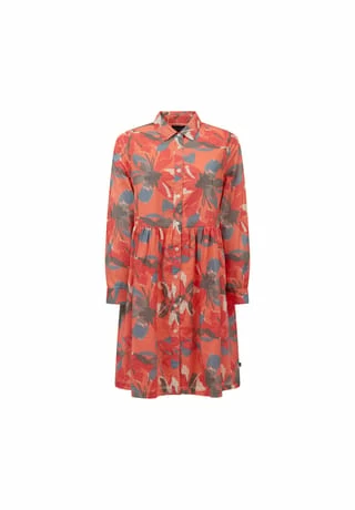LEXINGTON® Hemdblusenkleid Andrea Organic Cotton Voile Flower Print 3 LEXINGTON® Hemdblusenkleid Andrea Organic Cotton Voile Flower Print