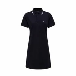 LEXINGTON® Hemdblusenkleid Laura Pique Polo Dark Blue