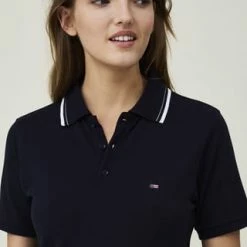 LEXINGTON® Hemdblusenkleid Laura Pique Polo Dark Blue -ONLY Geschäft unnamed file 314