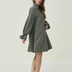 LEXINGTON® Hemdblusenkleid Arabella Lyocell Dark Green -ONLY Geschäft unnamed file 319