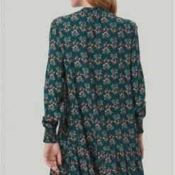 Zero Blusenkleid, Rundhals, Für Damen 5824 DARK GREENNA -ONLY Geschäft unnamed file 360