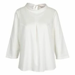 Adagio Bluse "Nina", Kellerfalte, Blusenkragen, Für Damen Off-white