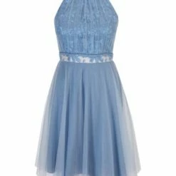 Vera Mont Abendkleid Mit Stickerei Hushed Blue