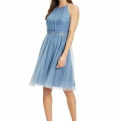 Vera Mont Abendkleid Mit Stickerei Hushed Blue -ONLY Geschäft unnamed file 410