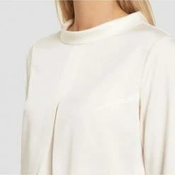 Adagio Bluse "Nina", Kellerfalte, Blusenkragen, Für Damen Off-white -ONLY Geschäft unnamed file 42