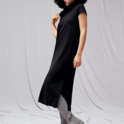 Cartoon 15837098_Kleid Lang_P10, 9045 BLACK, 34 9045 BLACK -ONLY Geschäft unnamed file 426