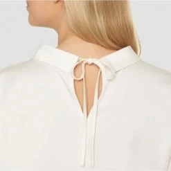 Adagio Bluse "Nina", Kellerfalte, Blusenkragen, Für Damen Off-white -ONLY Geschäft unnamed file 43