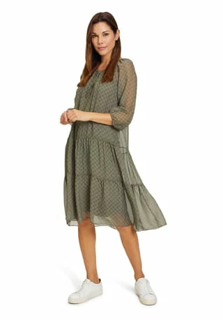 Cartoon 15907111_Kleid La, 5813 KHAKI/CREAM, 36 5813 KHAKI/ CREAM 6 Cartoon 15907111_Kleid La, 5813 KHAKI/CREAM, 36 5813 KHAKI/ CREAM – Bild 4