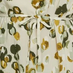 Cartoon Tunikakleid Mit Muster Green/ Khaki -ONLY Geschäft unnamed file 473