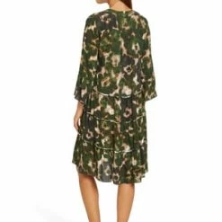 Cartoon 15967242_Kleid Ku, 7854 TAUPE/GREEN, 34 7854 TAUPE/ GREEN -ONLY Geschäft unnamed file 478