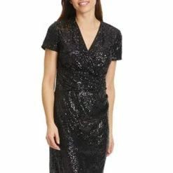 Vera Mont Cocktailkleid Mit Pailletten Schwarz/ Schwarz -ONLY Geschäft unnamed file 521