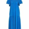 Cartoon Sommerkleid Unifarben Victoria Blue -ONLY Geschäft unnamed file 539