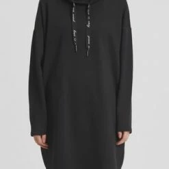 ONLY® Sweatkleid "Lucia", Stehkragen, Knielang, Für Damen 177911001 BLACK/ S -ONLY Geschäft unnamed file 573