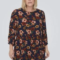 ONLY CARMAKOMA Blusenkleid, 3/4-Ärmel, Für Damen 194962001 NIGHT S 15 ONLY CARMAKOMA Blusenkleid, 3/4-Ärmel, Für Damen 194962001 NIGHT S -ONLY Geschäft unnamed file 581