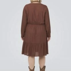 ONLY CARMAKOMA Kleid, Split-Neck, Bündchen, Für Damen 205430 CHERRY MAH 11 ONLY CARMAKOMA Kleid, Split-Neck, Bündchen, Für Damen 205430 CHERRY MAH -ONLY Geschäft unnamed file 586