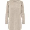 ONLY® Strickkleid "Jada", Relaxed Fit, Rollkragen, Für Damen 196844002 WHITECA -ONLY Geschäft unnamed file 591