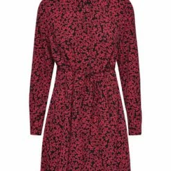 ONLY® Blusenkleid "Cecilia", Bindegürtel, Für Damen 183658002 MARS RE