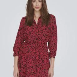 ONLY® Blusenkleid "Cecilia", Bindegürtel, Für Damen 183658002 MARS RE 12 ONLY® Blusenkleid "Cecilia", Bindegürtel, Für Damen 183658002 MARS RE -ONLY Geschäft unnamed file 635