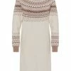 ESPRIT Pulloverkleid, Knielang, Norweger-Muster, Für Damen E288 SAND 4
