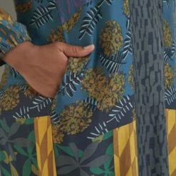 SAMOON Blusenkleid, Oversize, Knopfleiste, Für Damen 08102 NAVY GEMUSTE 8 SAMOON Blusenkleid, Oversize, Knopfleiste, Für Damen 08102 NAVY GEMUSTE -ONLY Geschäft unnamed file 755