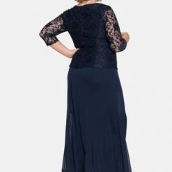 Sheego Abendkleid Marine 9 Sheego Abendkleid Marine -ONLY Geschäft unnamed file 776