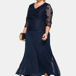 Sheego Abendkleid Marine 11 Sheego Abendkleid Marine -ONLY Geschäft unnamed file 778