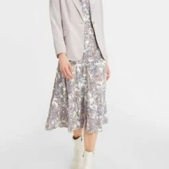 MANGUUN Collection Blazer, Reverskragen, Taschen, Für Damen LILAC MARBLE 13 MANGUUN Collection Blazer, Reverskragen, Taschen, Für Damen LILAC MARBLE -ONLY Geschäft unnamed file 8