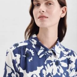 Seidensticker Kleid Schwarze Rose Mittelblau -ONLY Geschäft unnamed file 801