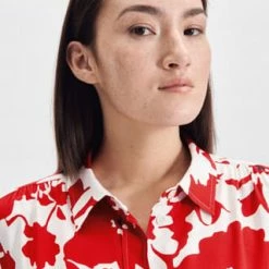 Seidensticker Kleid Schwarze Rose Rot -ONLY Geschäft unnamed file 807