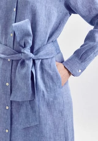 Seidensticker Kleid Schwarze Rose Dunkelblau 6 Seidensticker Kleid Schwarze Rose Dunkelblau – Bild 4