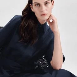 Seidensticker Kleid Schwarze Rose Dunkelblau -ONLY Geschäft unnamed file 832