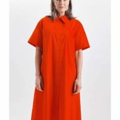 Seidensticker Kleid Schwarze Rose Orange