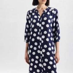 Seidensticker Kleid Schwarze Rose Mittelblau -ONLY Geschäft unnamed file 846