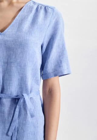 Seidensticker Kleid Schwarze Rose Dunkelblau 6 Seidensticker Kleid Schwarze Rose Dunkelblau – Bild 4