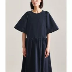 Seidensticker Kleid Schwarze Rose Dunkelblau