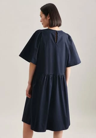 Seidensticker Kleid Schwarze Rose Dunkelblau 4 Seidensticker Kleid Schwarze Rose Dunkelblau – Bild 2