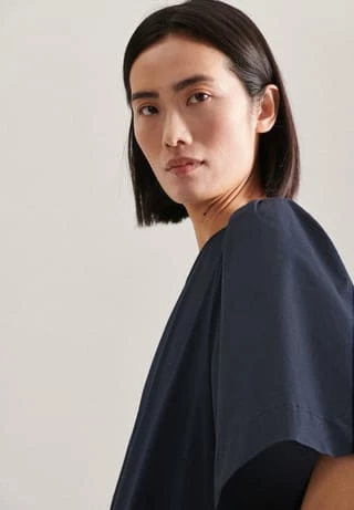 Seidensticker Kleid Schwarze Rose Dunkelblau 5 Seidensticker Kleid Schwarze Rose Dunkelblau – Bild 3