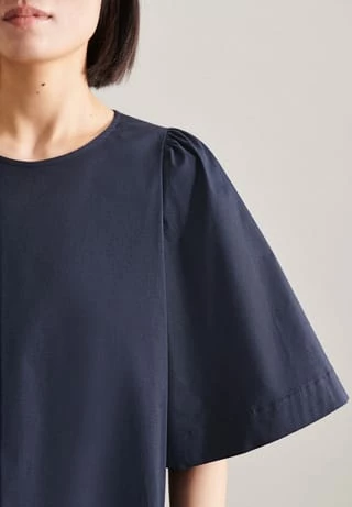 Seidensticker Kleid Schwarze Rose Dunkelblau 6 Seidensticker Kleid Schwarze Rose Dunkelblau – Bild 4