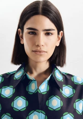 Seidensticker Kleid Schwarze Rose Dunkelblau 4 Seidensticker Kleid Schwarze Rose Dunkelblau – Bild 2