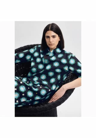 Seidensticker Kleid Schwarze Rose Dunkelblau 8 Seidensticker Kleid Schwarze Rose Dunkelblau – Bild 6