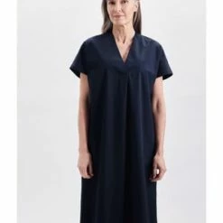 Seidensticker Kleid Schwarze Rose Dunkelblau