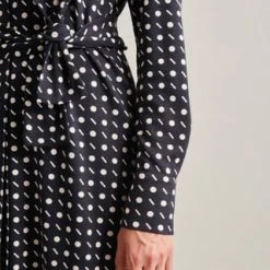 Seidensticker Kleid Schwarze Rose Dunkelblau -ONLY Geschäft unnamed file 919