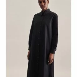 Seidensticker Kleid Schwarze Rose Schwarz