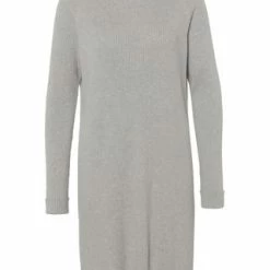 MANGUUN Strickkleid, Uni, Für Damen GREY HEATHER