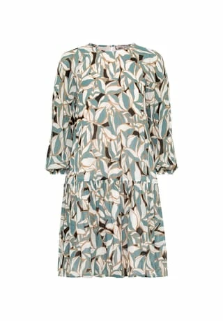 HALLHUBER Hängerchen Aus Leichter Viskose-Qualität Mit Blätterprint Eucalyptus 3 HALLHUBER Hängerchen Aus Leichter Viskose-Qualität Mit Blätterprint Eucalyptus